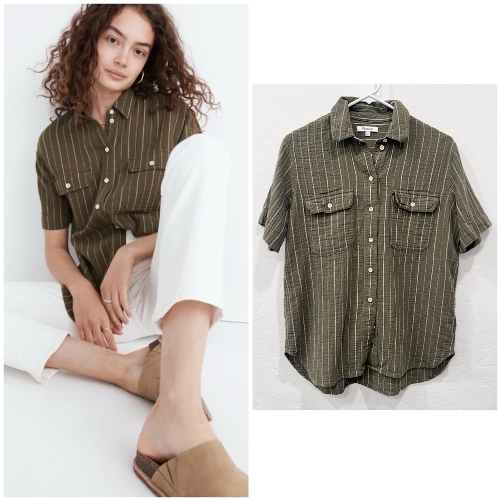 Madewell Lightspun Short Sleeve